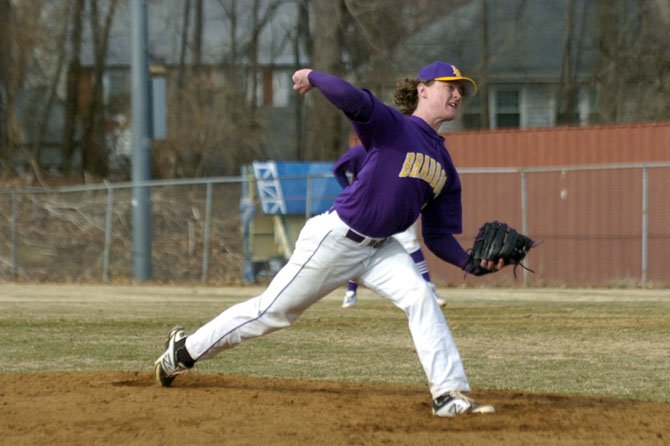 Senior right-hander Joe Darcy enters the 2014 season as the ace of the Lake Braddock pitching staff.