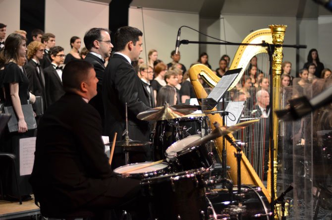 Reston Chorale joined with Amadeus Orchestra, students in South Lakes choir, and composer Donald McCullough to produce a fantastic March concert celebrating Reston and founder Robert “Bob” E. Simon, Jr.