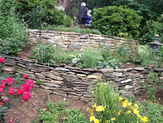 The Arlington garden of Pam and Paul Gibert on 35th Street North took second place in the Rock Spring Garden Club's 2013 Garden of the Year competition.
