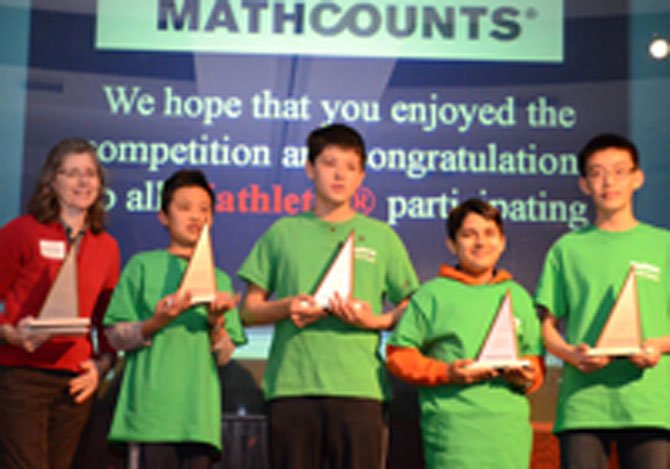 Longfellow Middle’s Mathcounts Team