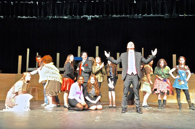 From left are Valerie Weitz, Emilio Slaughter, Jimmy Schwartzman, Antonia Gaviria-Rozo, Gigi Katuala, Max Wolpoff, Kathryn Kunkle, Madeline Slatter, Madeline Schupak, Matt Yinger, Melissa Horowitz, Taira Dolan, Lauren Matcha and Zoey Maggid. 
