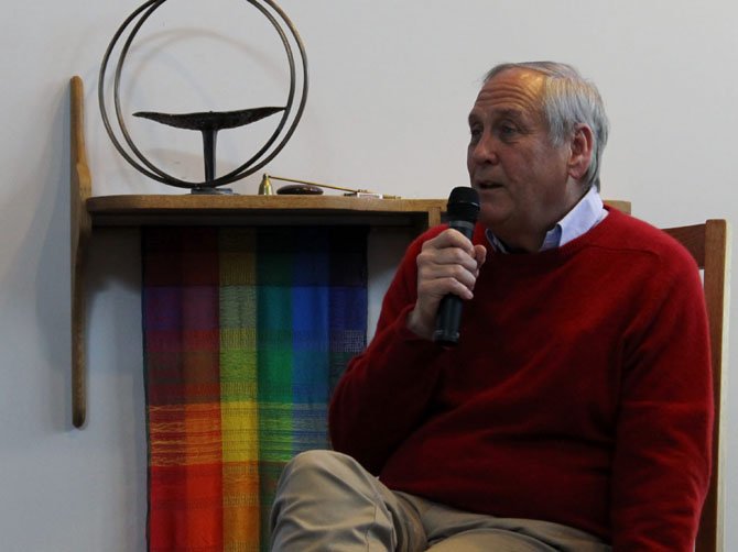 State Sen. Dave Marsden (D-37) speaks to an audience gathered at a public forum on mass incarceration and prison reform on April 6.