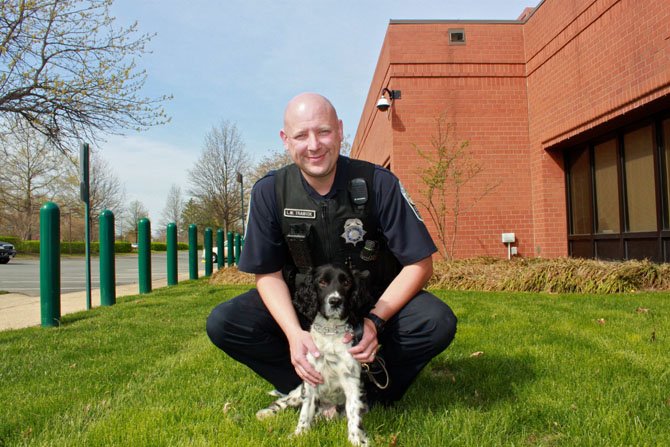 Officer Lee Trawick was chosen to be Jude’s handler.