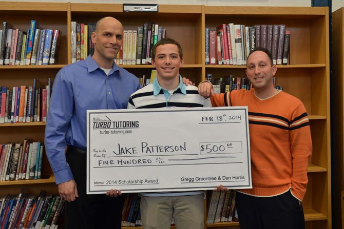 From left are Gregg Greentree, Jacob Patterson and Dan Harris.