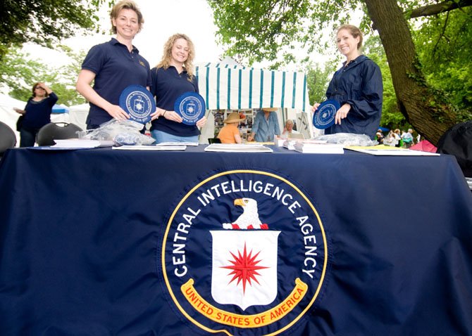 McLean Day is the only festival the Central Intelligence Agency sends representatives to, according to Sam Roberts.
