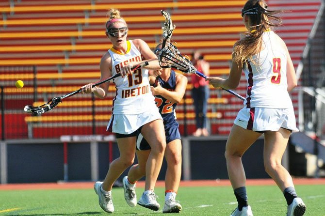 Kaitlin Luzik is a defensive standout for the Bishop Ireton girls’ lacrosse team.