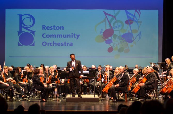 The season final show for the Reston Community Orchestra was held in May at Reston Communiy Center CenterStage. Reston Community Orchestra is an all volunteer ensemble devoted to music and the community.
