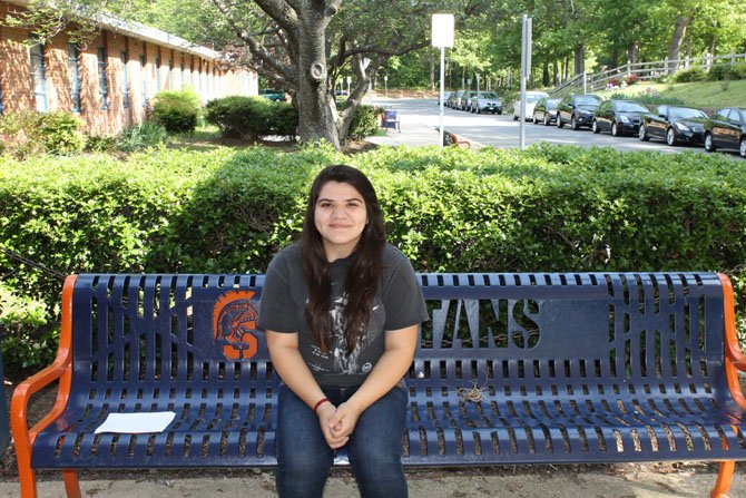 Natalia Rivero Nogales, a senior at West Springfield High School, has been recognized for her hard work by being awarded a $1,000 scholarship from the Fairfax County Hispanic Leadership Alliance.
