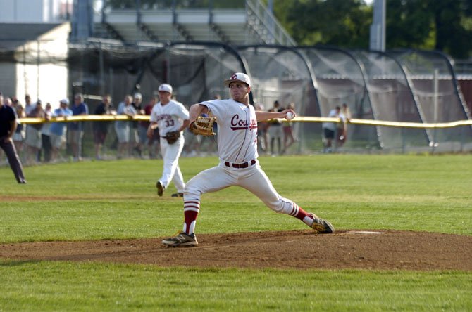 Oakton senior Tommy Lopez earned a complete-game victory against Chantilly in the Conference 5 championship game on Monday.