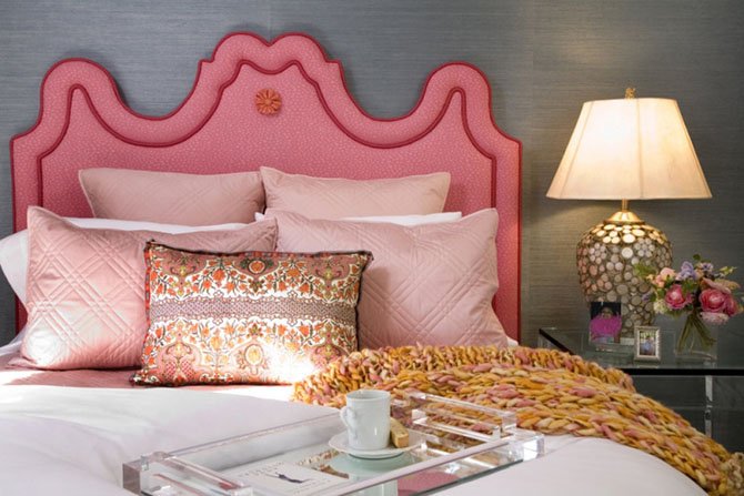 When coordinated well, pillows can create an inviting bedroom. Too many pillows however, can be cumbersome. 
