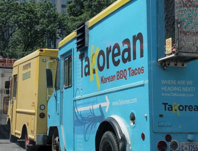 Food trucks like this one in Washington, D.C. could be popping up around areas in Fairfax County.