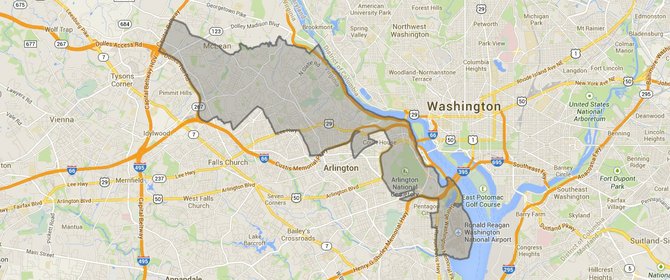 The 48th House District stretches from McLean to National Airport. 