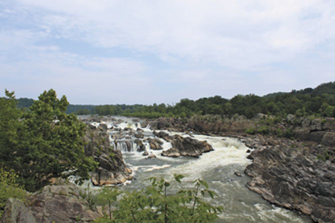 Several thousand people come to Great Falls Park every week.