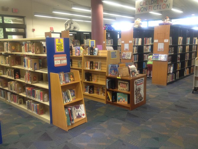 Reston Regional Library’s children’s reading section. The library is located at 11925 Bowman Towne Drive in Reston. 