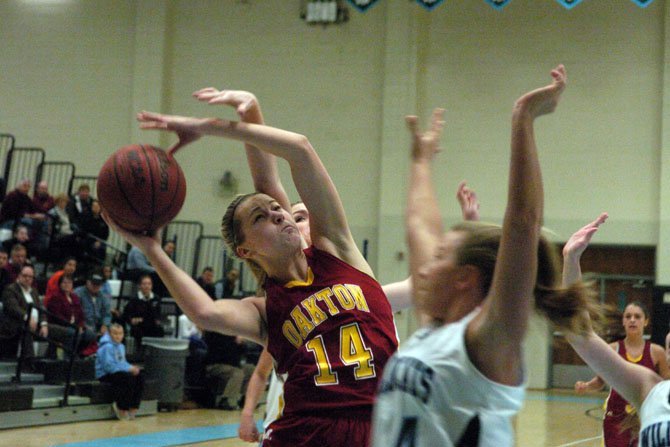 Karlie Cronin is a two-sport standout at Oakton High School.