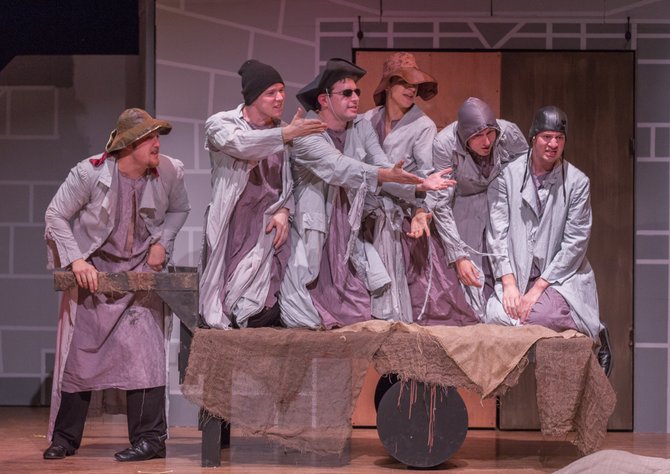 “He’s Not Dead Yet” by the “Spamalot” Ensemble.