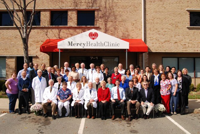 Mercy Health Clinic volunteer doctors, nurses and staff. 
