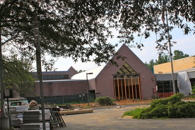 Spring Hill Recreation Center is undergoing construction to double its size.