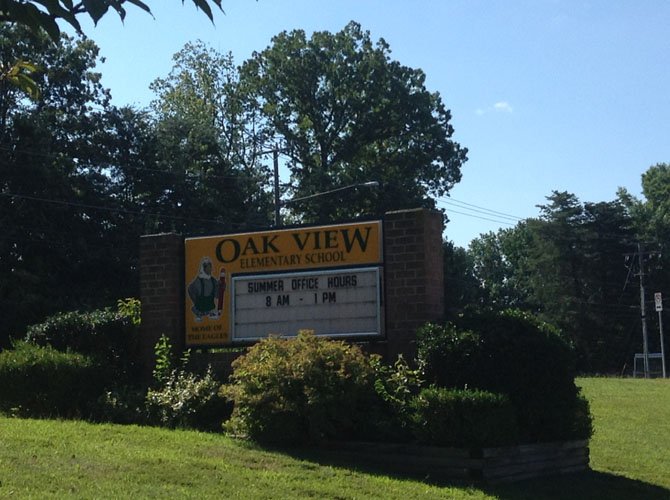 Oak View Elementary is off of Sideburn Road and includes kindergarten through sixth grade. 
