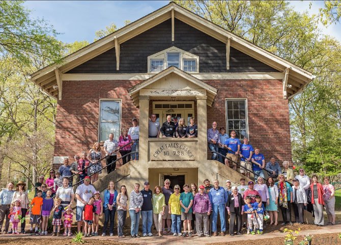 Great Falls Grange on Great Falls Day, May 5, 2014.
