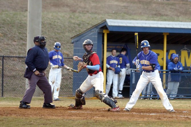 Mitch Blackstone is an all-state catcher for the Marshall baseball team.