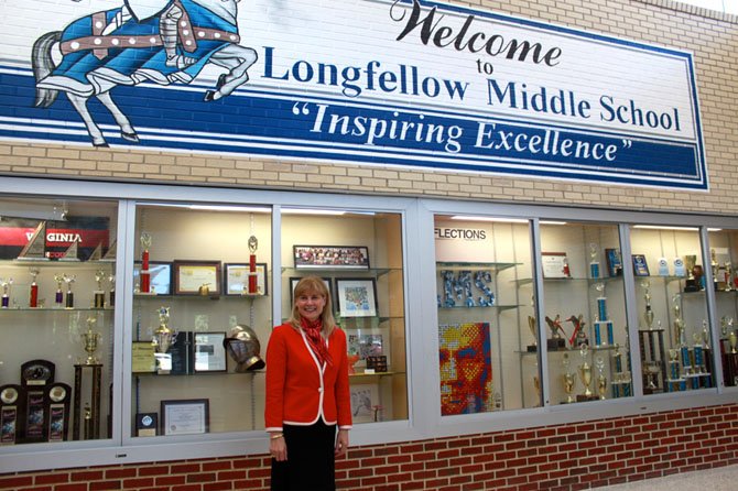 Longfellow Middle School Principal Carole Kihm named Virginia Outstanding Middle School Principal.
