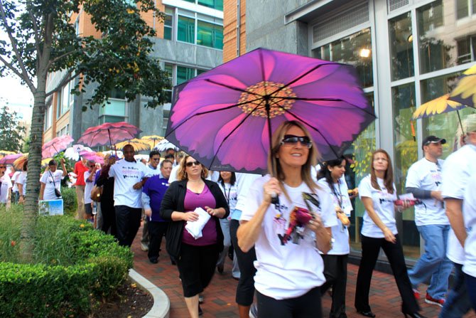 More than 400 people took part in the Reston Town Center Help the Homeless walk this year.