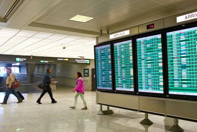 Dulles International Airport was selected as one of five airports in the nation to begin screening travelers arriving from African nations affected by Ebola.
