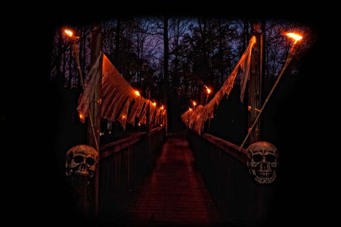 Clifton’s “haunted” bridge lives up to the hype, at least for a few hours during the community’s Haunted Trail event to be held from 7-10 p.m. on Saturday, Oct. 25.
