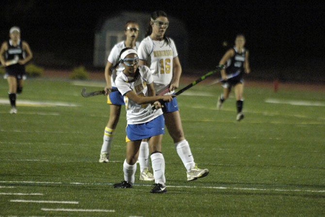 Robinson’s Addie Walsh scored a goal against Centreville in the Conference 5 tournament quarterfinals on Oct. 20.