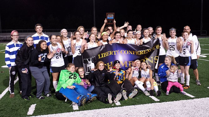 The Fairfax field hockey team won its sixth consecutive Liberty District/Conference 6 championship on Oct. 27.