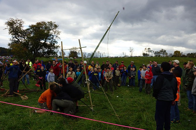 Catapult competition.

