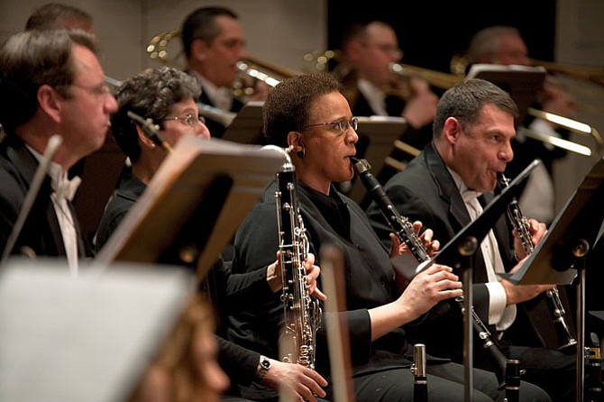 Fairfax Symphony Orchestra musicians.