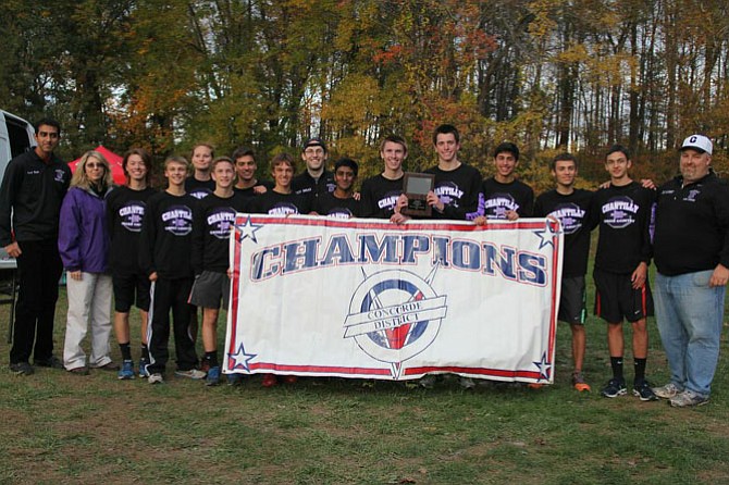 The Chantilly boys won the Conference 5 cross country team title on Oct. 30.