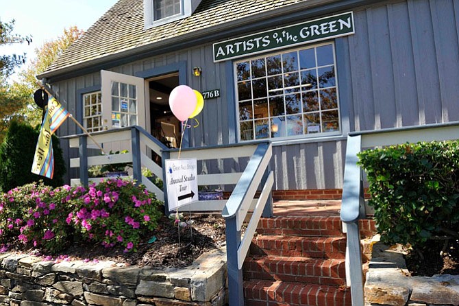 Artists on the Green show their work for the first time in a group exhibit outside their Great Falls studio.
