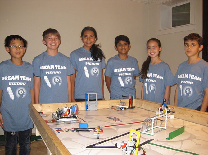 From left - Dream Team members David Pan, Christopher Gardner, Gwen Setia, Shaurya Saran, Christina Luckett and Max Golub. 
