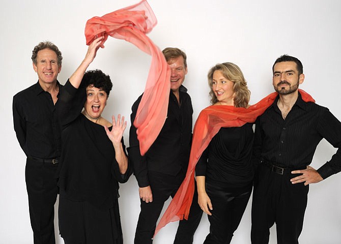 QuinTango, chamber tango quintet, performs at the Jewish Community Center of Northern Virginia in Fairfax Jan. 10.
