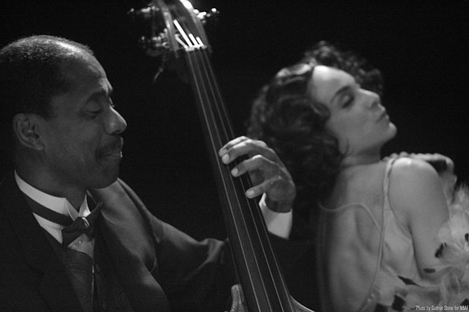 Avery Sharpe and Jasmine Guy in "Raisin' Cane: A Harlem Renaissance Odyssey."
