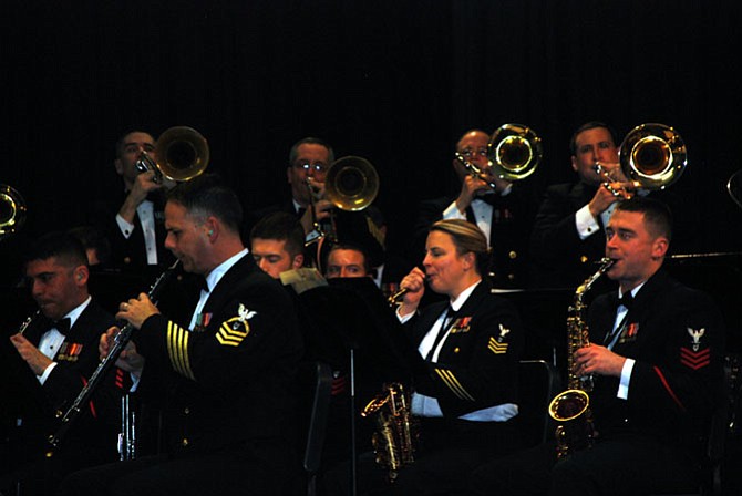 The United States Navy Band performs Jan. 9 at South County High School.
