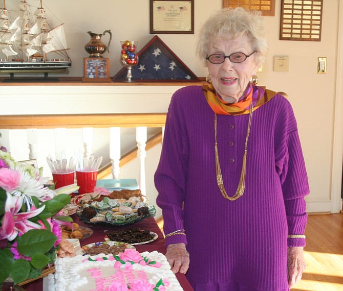 Barbara Birra of Mount Vernon celebrates her 100th birthday Jan. 8 at the Mount Vernon Yacht Club.