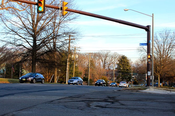 Walker Road is one of the intersections where Georgetown Pike needs to still be repaved.
