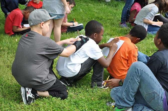 Students from Maryland, Virginia and Washington, D.C., learn about the history of the C&O Canal from a team of dedicated volunteers who form the Canal Classroom Corps. The volunteers, largely retired teachers, help with field trips along the canal and incorporate science, history, math and other curriculum areas into each outing.