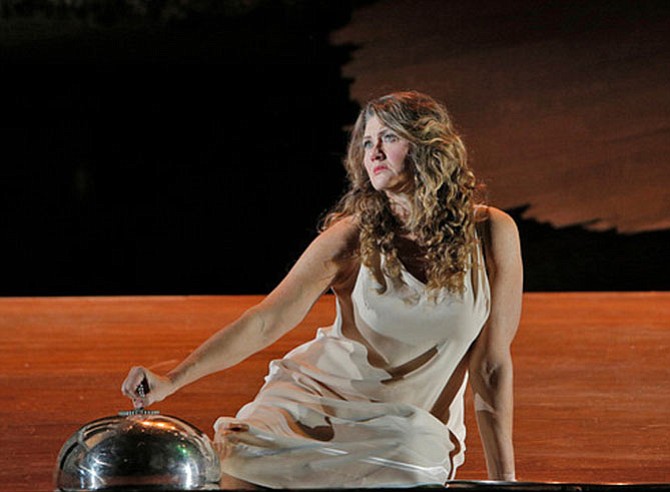Kelly Cae Hogan as Salome in Virginia Opera's production of "Salome."