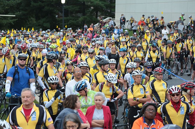 The Ride to Conquer Cancer raises funds for the Johns Hopkins Kimmel Cancer Center, Sibley Memorial Hospital and Suburban Hospital.