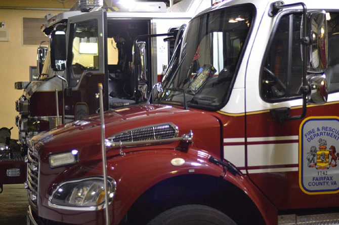 The vehicles and equipment have long had a tight fit at Herndon Station #4. Steps are now underway for a renovation process for a new facility to replace the building on Spring Street in Herndon. Completion is expected in summer 2016.