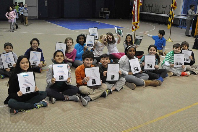 Students at Norwood School in Bethesda wrote poems modeled after Martin Luther King, Jr.’s “I Have a Dream” speech and recited them at a school assembly.
