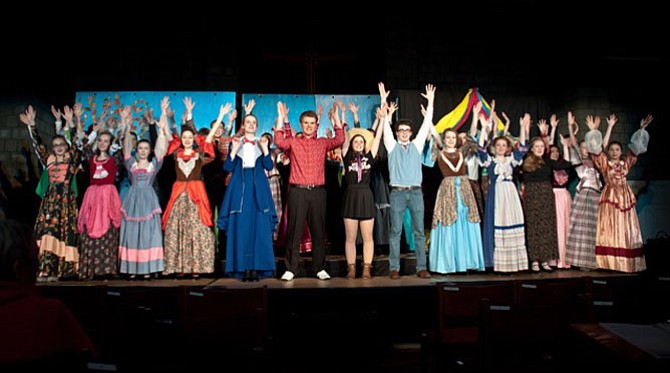 More than 50 youth from Burke Presbyterian Church presented the musical “Mary Poppins” on March 6-8.