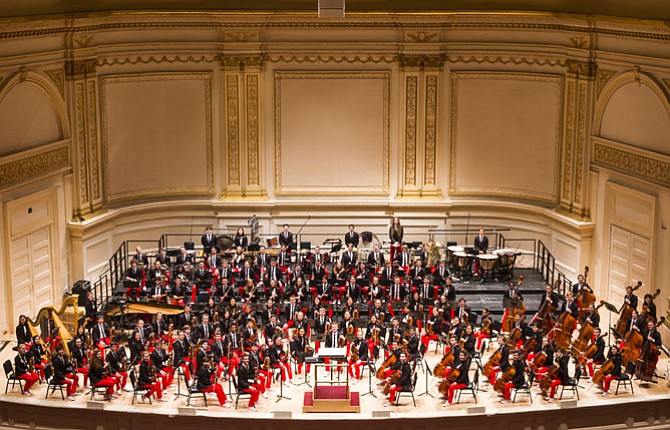 Last year’s National Youth Orchestra of United States of America: July 22, 2014 performance at Carnegie Hall.