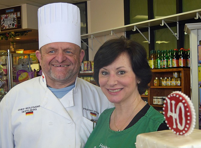 Wolfgang and Carla Büchler, owners of  Heidelberg Pastry Shoppe, held an open house on Saturday, March 15 to celebrate their 40th anniversary in Arlington.