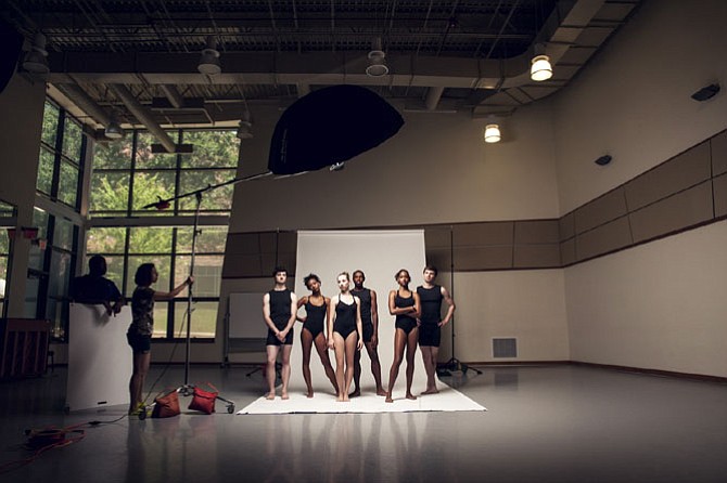 George Mason University School of Dance, Dance Company group.

